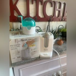 The First Years 2-In-1 Simple Serve Bottle Warmer and pacifier sterilizer